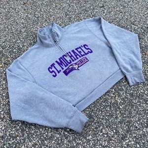 St. Michael’s College Cropped Sweatshirt